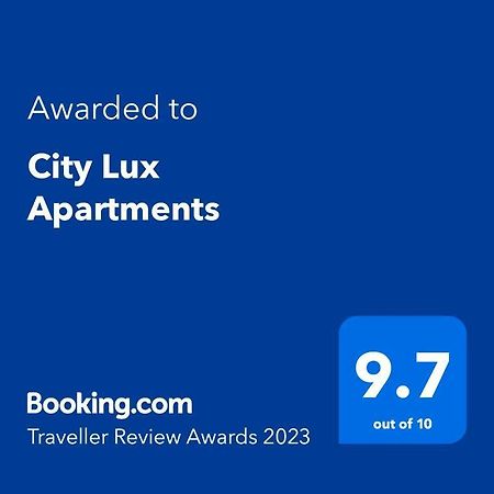 City Lux Square Apartment Skopje Exteriér fotografie