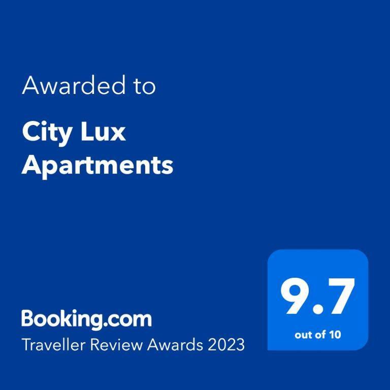 City Lux Square Apartment Skopje Exteriér fotografie